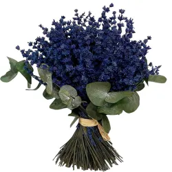 Ramo de lavanda preservada