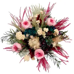Rosas preservadas de jardín con aroma.