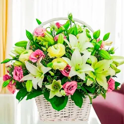 Envíos de centros de flores a domicilio en Madrid