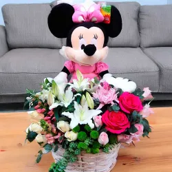 Envío de flores y peluches a domicilio en Madrid