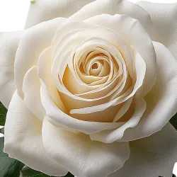 Rosa blanca. Vendida por unidades en Madrid