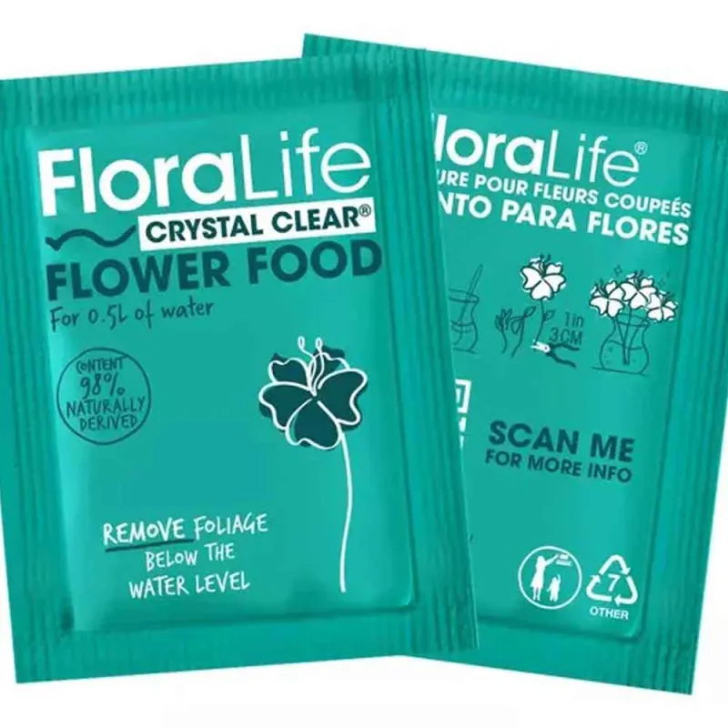 Conservante para flor