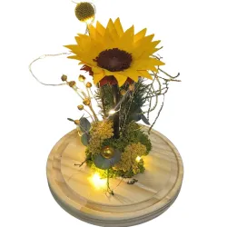 Venta de girasoles preservados en Madrid