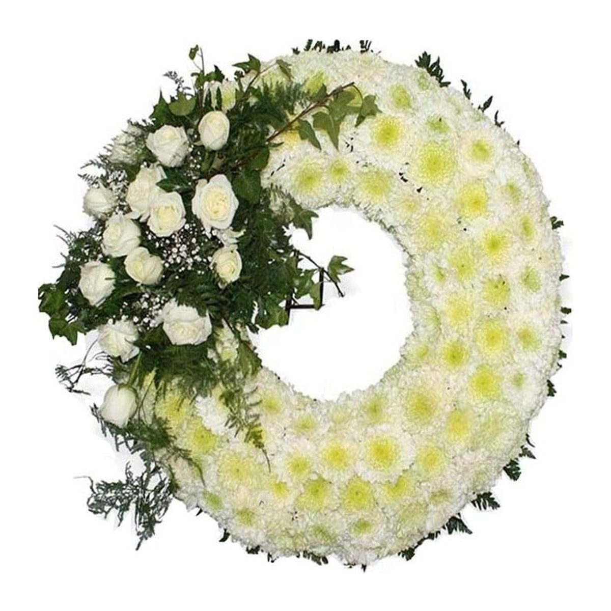 Corona de flores Pureza