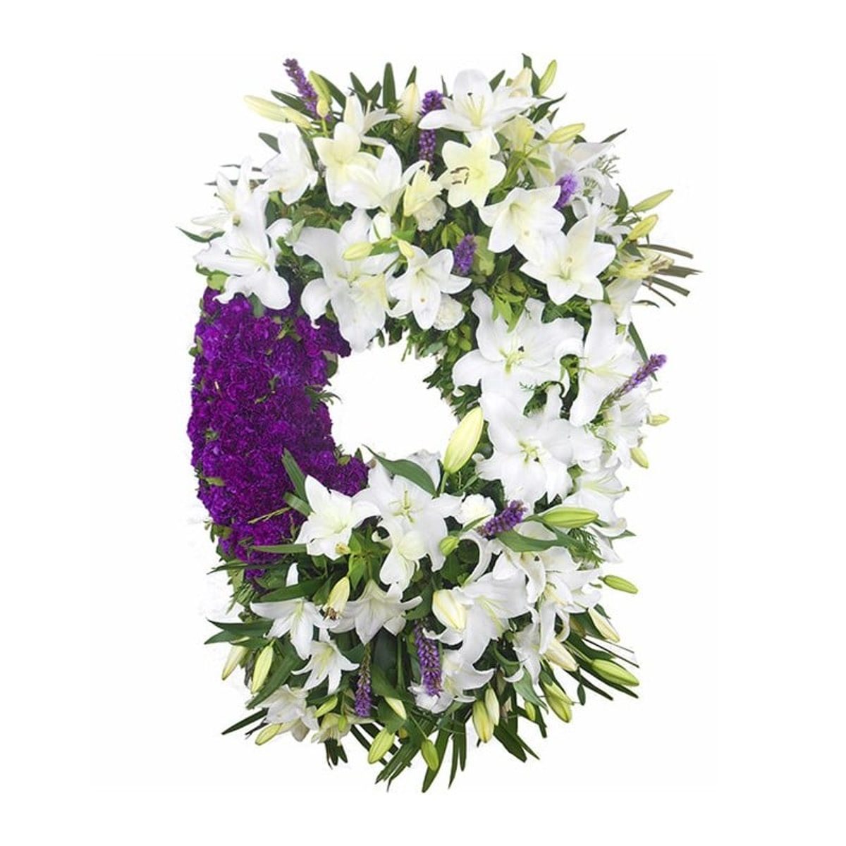 Corona de flores Cristal