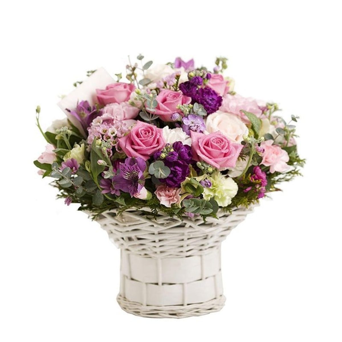 Cesta de flores provenzal