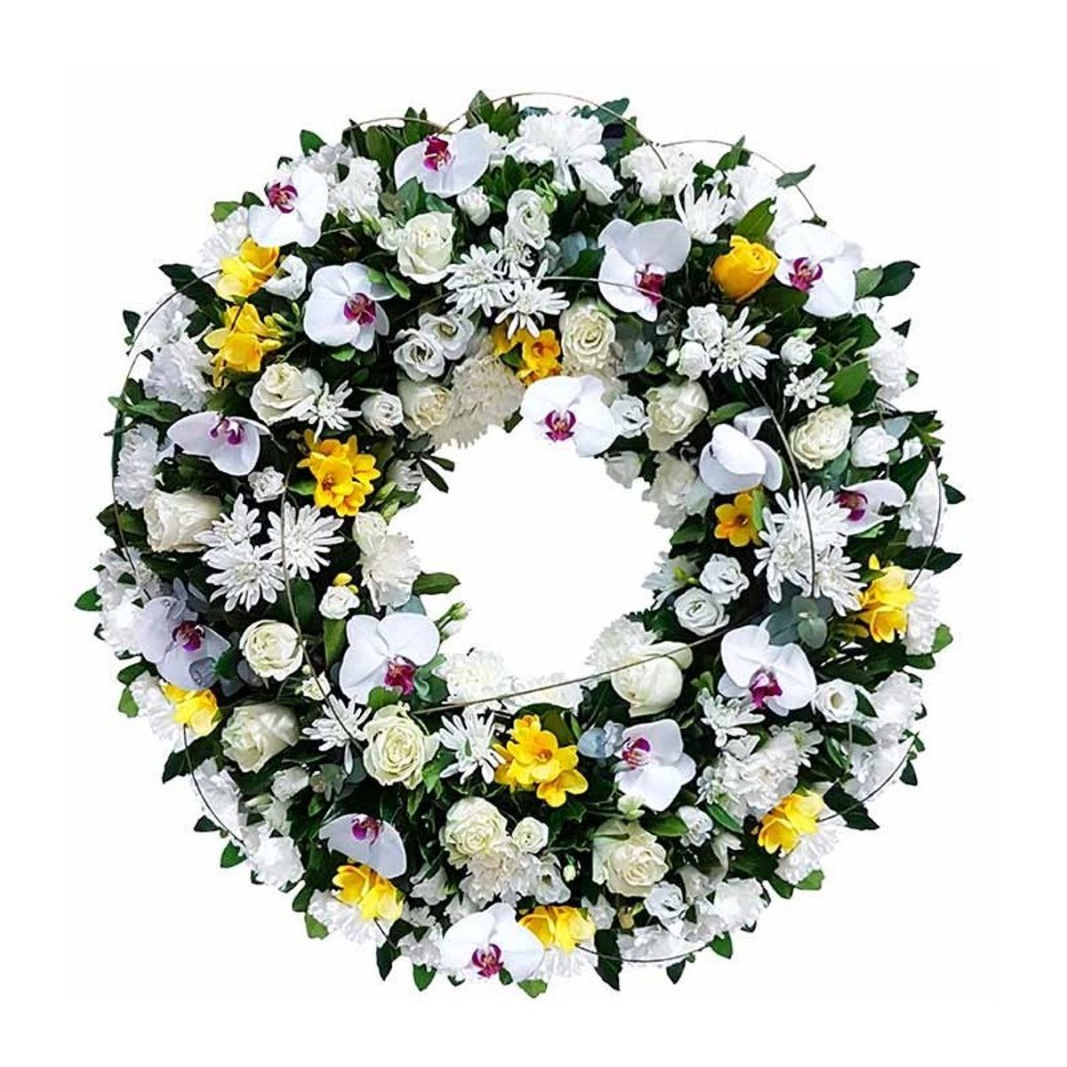 Corona de flores Bruma