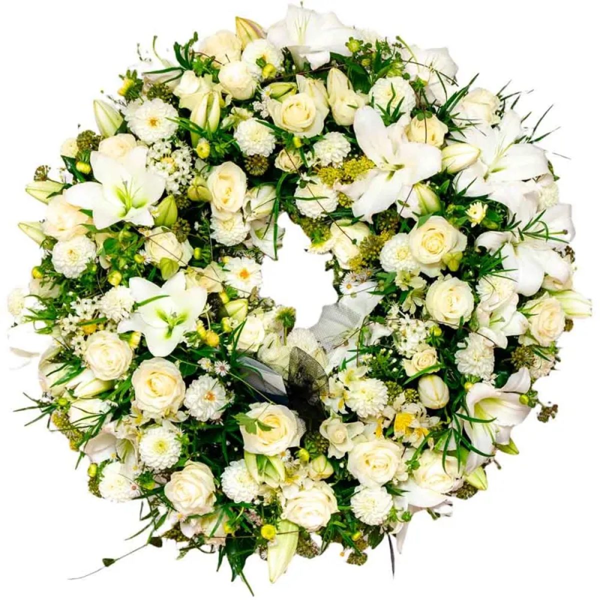 Corona de Flores fúnebre Madrid.