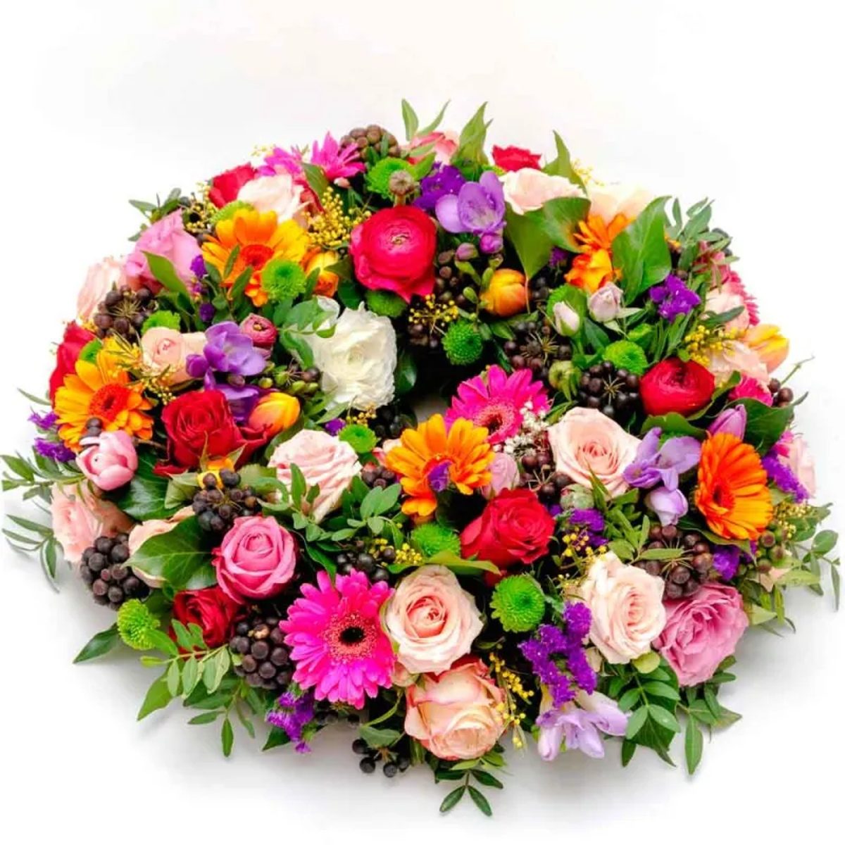 Centros de flores para fallecidos en Madrid.