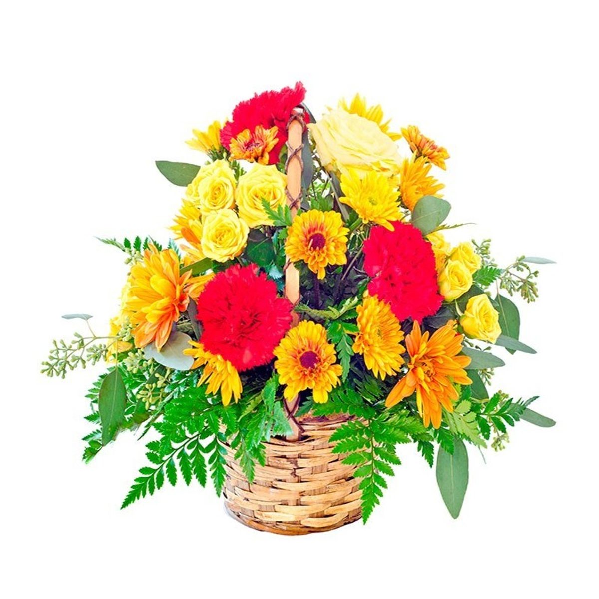 Arreglo de flores primaveral Ámbar