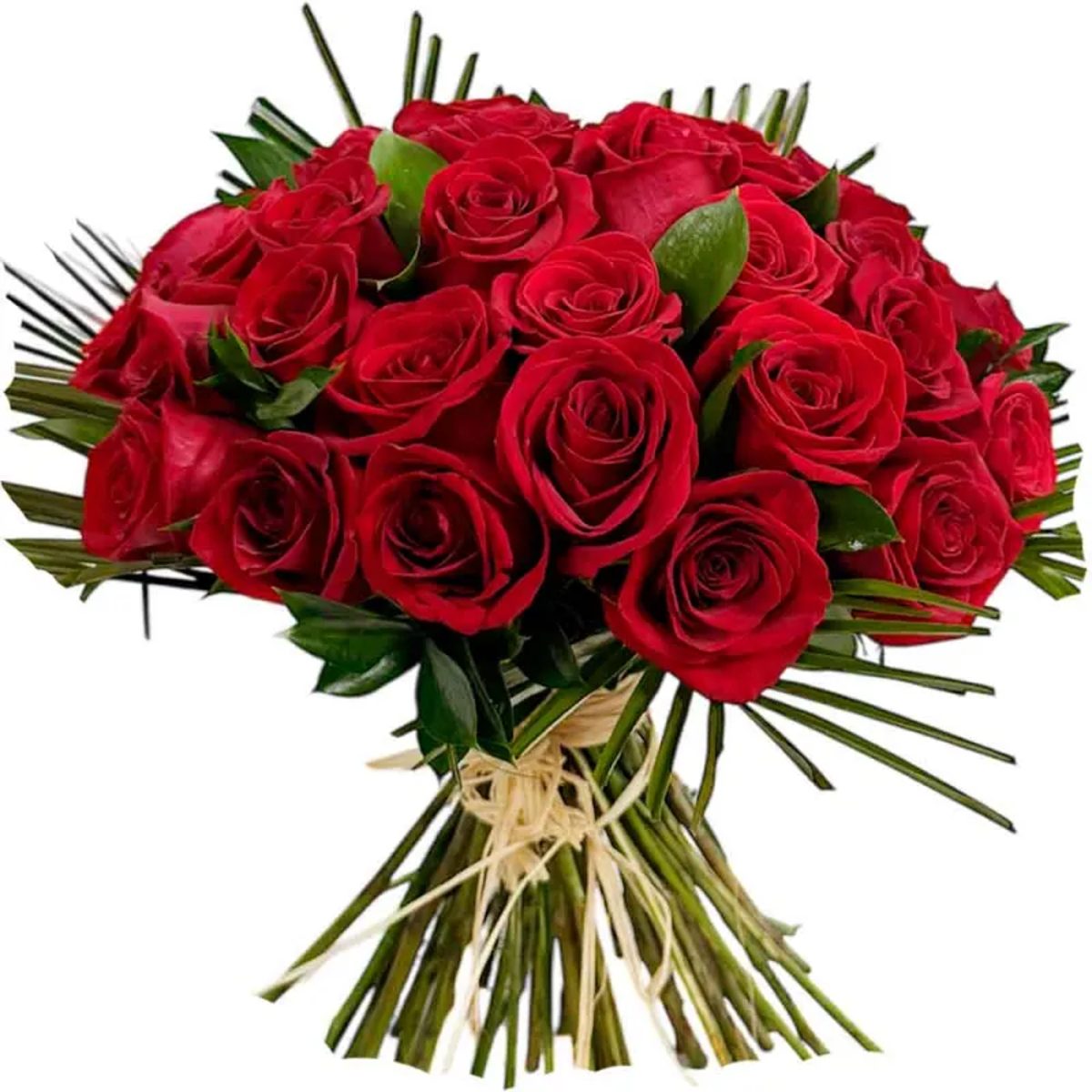 Ramo hecho con 36 rosas rojas. Envíos a domicilio en Madrid.