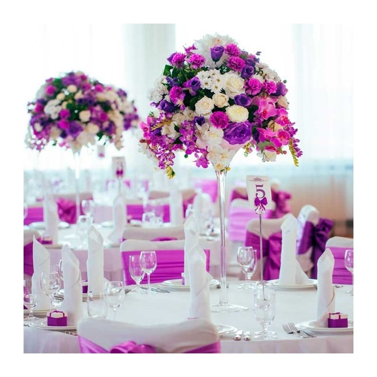 Decoración con flores 33