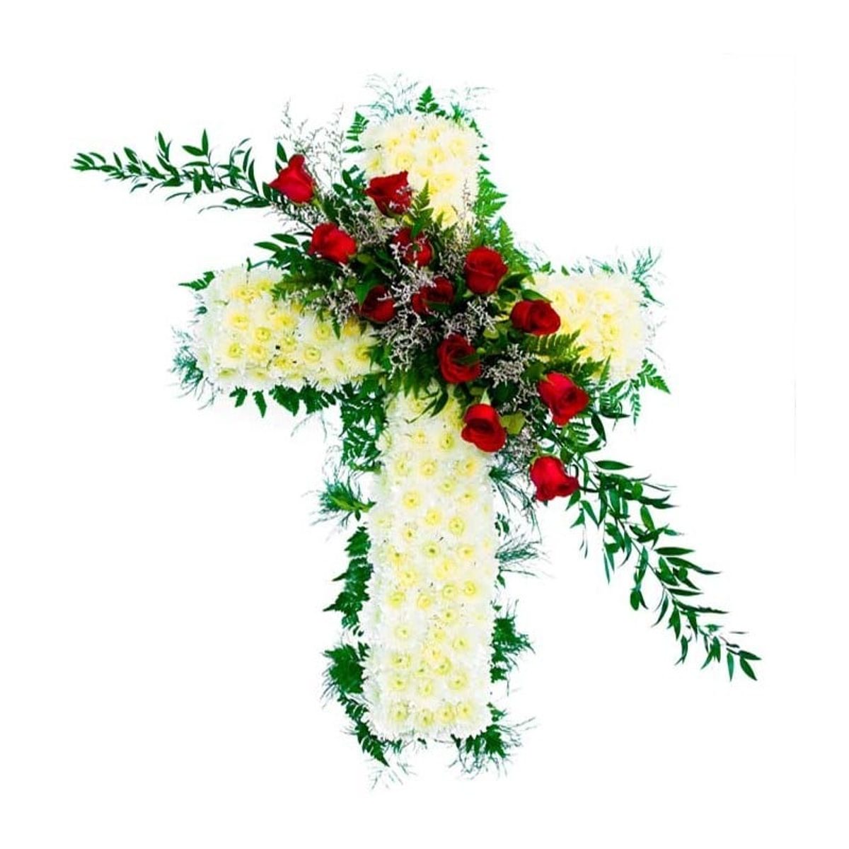 Cruz de flores