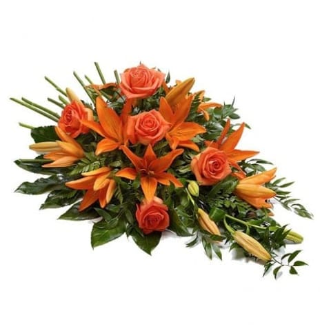 Ramo Funeral Naranja