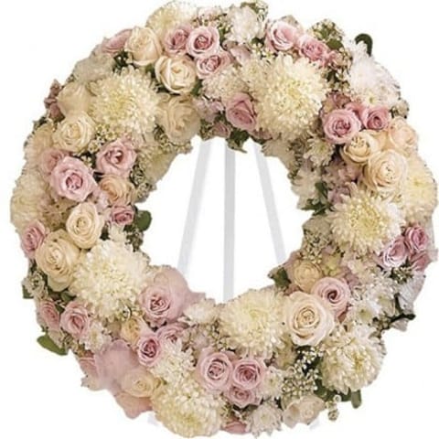 Corona de flores Alborada