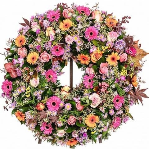 Corona de flores Rondela