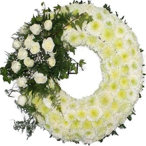 Corona de flores Pureza
