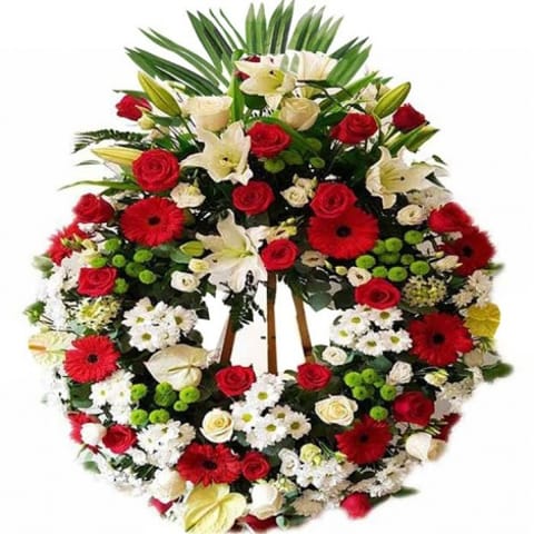Corona de flores Gamma