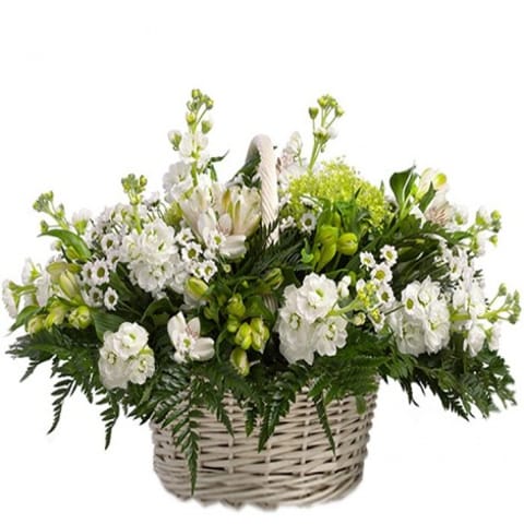 Cesta de flores Asturias