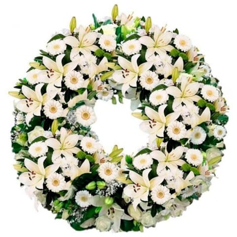 Corona de flores Madrid M30