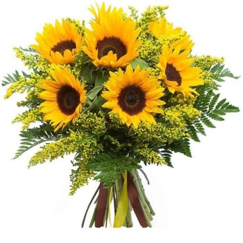 Ramo de girasoles a domicilio