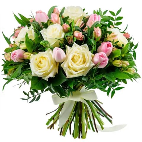 Comprar tulipanes, rosas y astroemerias a domicilio en Madrid