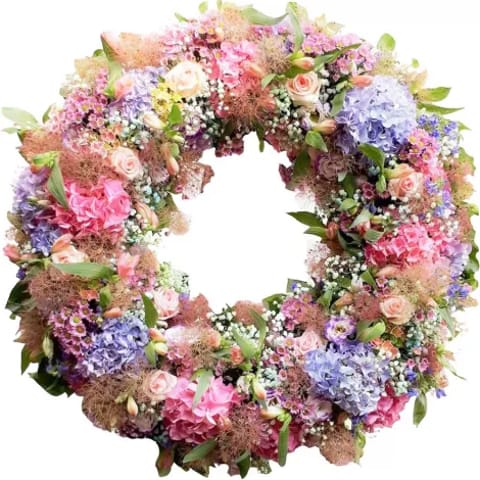 Corona de flores Proa