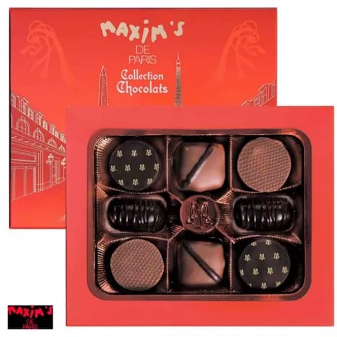 Caja de bombones Maxim's Paris de 8 unidades