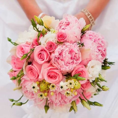 Ramo de novia Aureola
