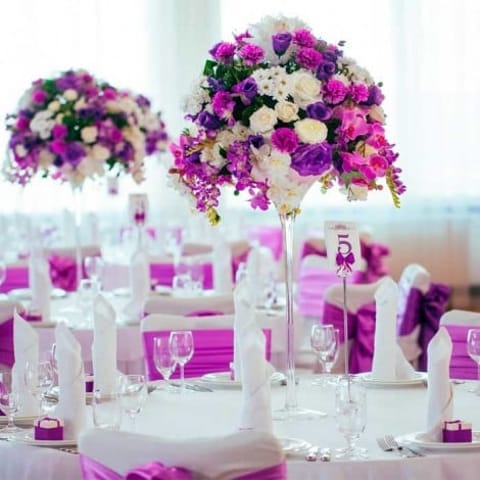 Decoración con flores 33